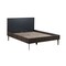 Armen Living Cross Solid Oak and Metal Queen Platform Bed Frame LCCRBDOAQN - alternate 2